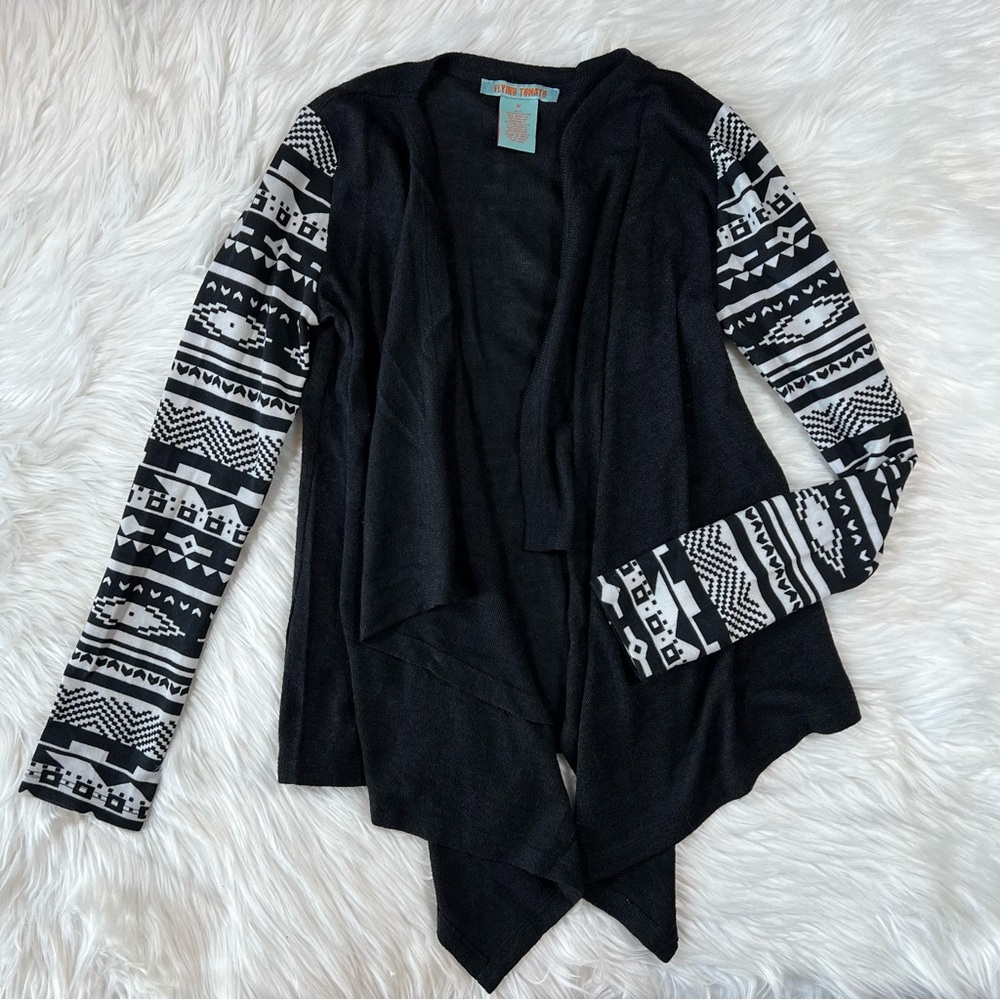 Flying Tomato Boho‎ Waterfall Cardigan